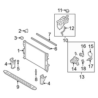 Volvo OE - Cooling - Radiator & Components