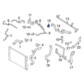 Volvo OE - Engine Coolant Pipe Gasket