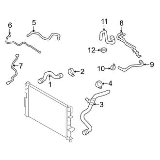 Volvo OE - Cooling - Hoses & Lines (3.0L)