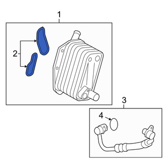 Volvo OE - Engine Oil Cooler Gasket