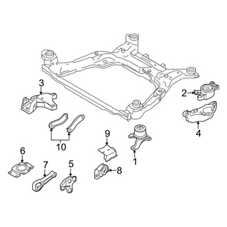 Volvo OE - Engine / Transaxle - Engine & Transmission Mounting (3.2L)