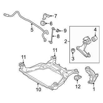 Volvo OE - Front Suspension - Suspension Components