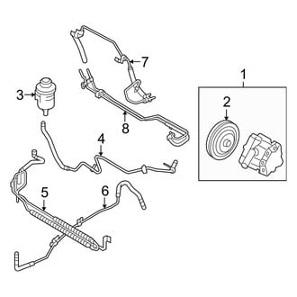 Volvo OE - Steering Gear & Linkage - Pump & Hoses