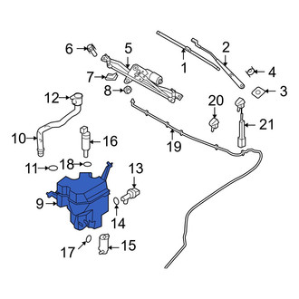 Volvo OE - Front Washer Fluid Reservoir
