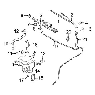 Volvo OE - Windshield - Wiper & Washer Components