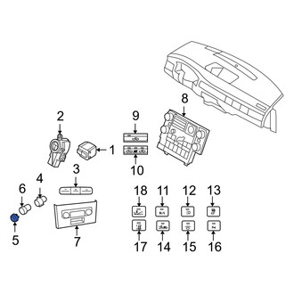 Volvo OE - 12 Volt Accessory Power Outlet Cover