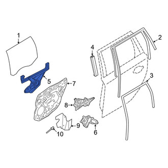 Volvo OE - Front Right Window Regulator
