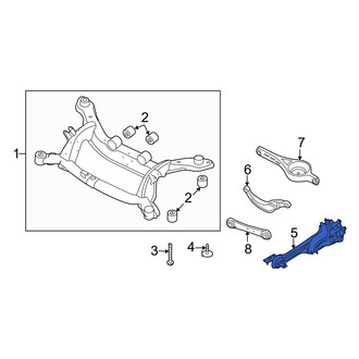 Volvo OE - Rear Right Suspension Trailing Arm
