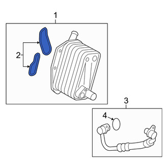 Volvo OE - Engine Oil Cooler Gasket