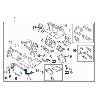 Volvo OE - HVAC Heater Hose