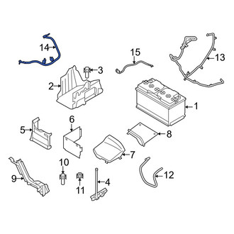 Volvo OE - Battery Cable