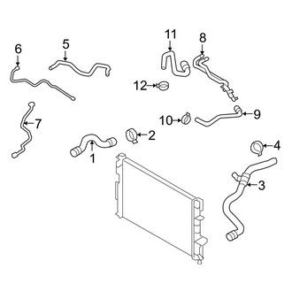 Volvo OE - Cooling - Hoses & Lines