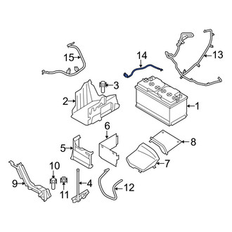 Volvo OE - Battery Ground Strap