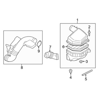 Volvo OE - Engine / Transaxle - Air Intake (3.0L)
