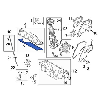 Volvo OE - Upper Engine Valve Cover Gasket