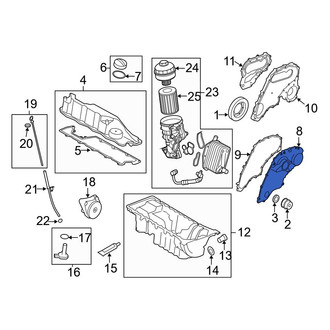 Volvo OE - Outer Engine Timing Cover