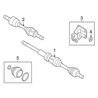 Volvo OE - Front Suspension - Drive Axles