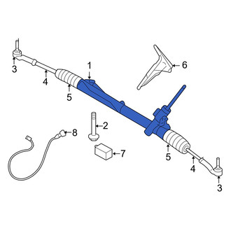 Volvo OE - Rack and Pinion Assembly