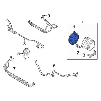 Volvo OE - Power Steering Pump Pulley
