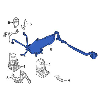 Volvo OE - Power Steering Pressure Hose