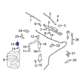 Volvo OE - Washer Fluid Level Sensor