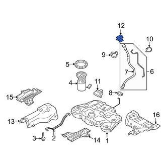 Volvo OE - Fuel Tank Cap