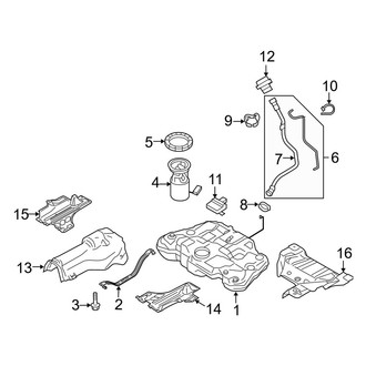 Volvo OE - Fuel System Components (T5 / T5 Platinum / T5 Premier 2.0L)