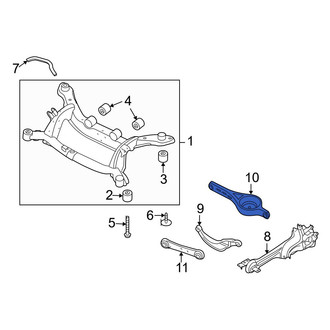 Volvo OE - Rear Left Suspension Control Arm