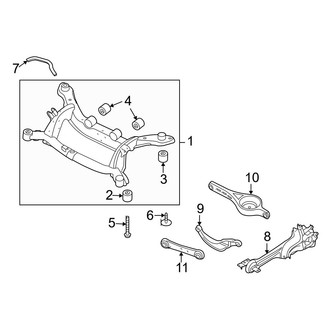 Volvo OE - Rear Suspension - Suspension Components