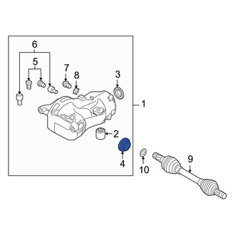 Volvo OE - Rear Drive Axle Shaft Seal