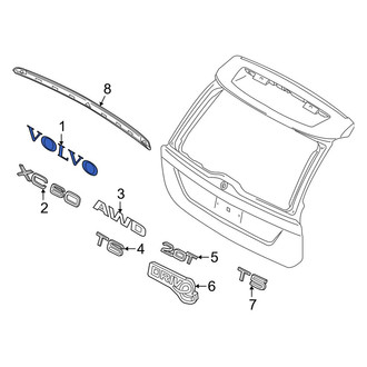 Volvo OE - Rear Hatch Emblem