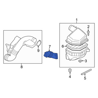 Volvo OE - Engine Air Intake Hose
