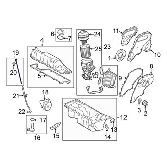 Volvo OE - Engine Oil Dipstick