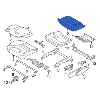 Volvo OE - Front Right Seat Cover