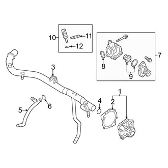 Volvo OE - Cooling - Water Pump (T5 / T5 Platinum / T5 Premier 2.5L)