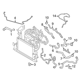 Volvo OE - Cooling - Hoses & Lines