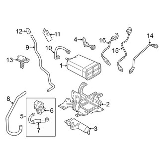 Volvo OE - Emission System - Emission Components (T5 / T5 Platinum / T5 Premier 2.0L)