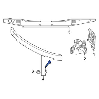 Volvo OE - Bumper Impact Bar Bolt