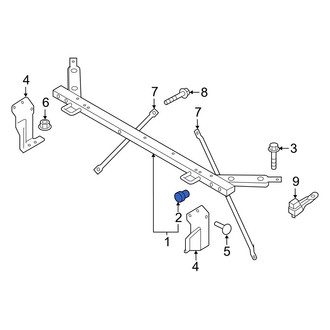 Volvo OE - Radiator Support Tie Bar Nut