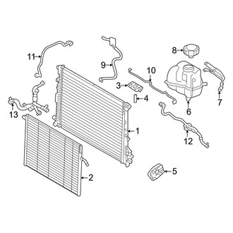 Volvo OE - Cooling - Radiator & Components (B5 Core / B5 Plus / B5 Ultra / B5 Ultra Black Edition)