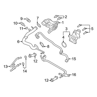 Volvo OE - Cooling - Water Pump