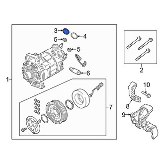 Volvo OE - A/C Compressor O-Ring