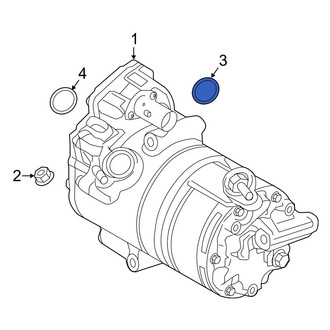 Volvo OE - A/C Compressor O-Ring