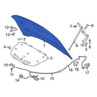 Volvo OE - Front Hood Panel