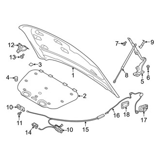 Volvo OE - Hood & Components