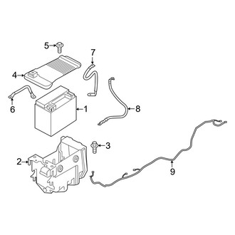 Volvo OE - Electrical - Battery (Conventional, Front)