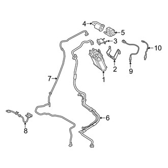 Volvo OE - Emission System - Emission Components (T5 Inscription / T5 Momentum / T5 R-Design / T6 Inscription / T6 Momentum / T6 R-Design)