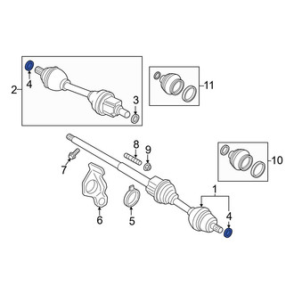 Volvo OE - CV Joint Spacer