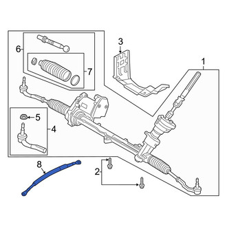 Volvo OE - Body Electrical Ground Strap