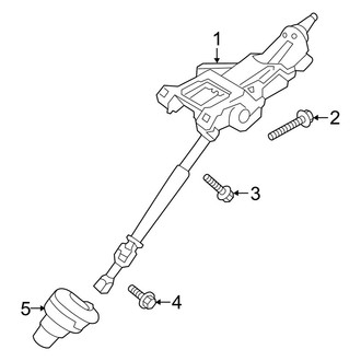 Volvo OE - Steering Column Assembly